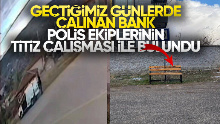 Geçtiğimiz Günlerde Çalınan Bank Bulundu, Kırıkkale Belediyesi’ne Teslim Edildi