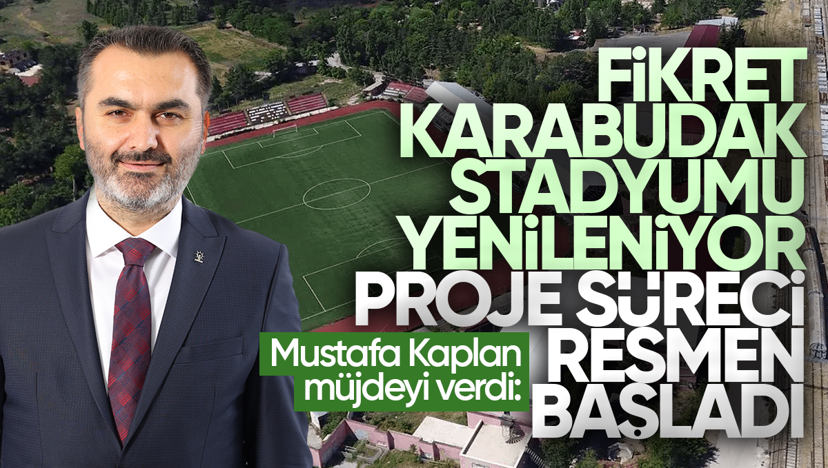 Mustafa Kaplan Müjdeyi Verdi: Fikret Karabudak Stadı Yenileniyor, Proje Süreci Resmen Başladı