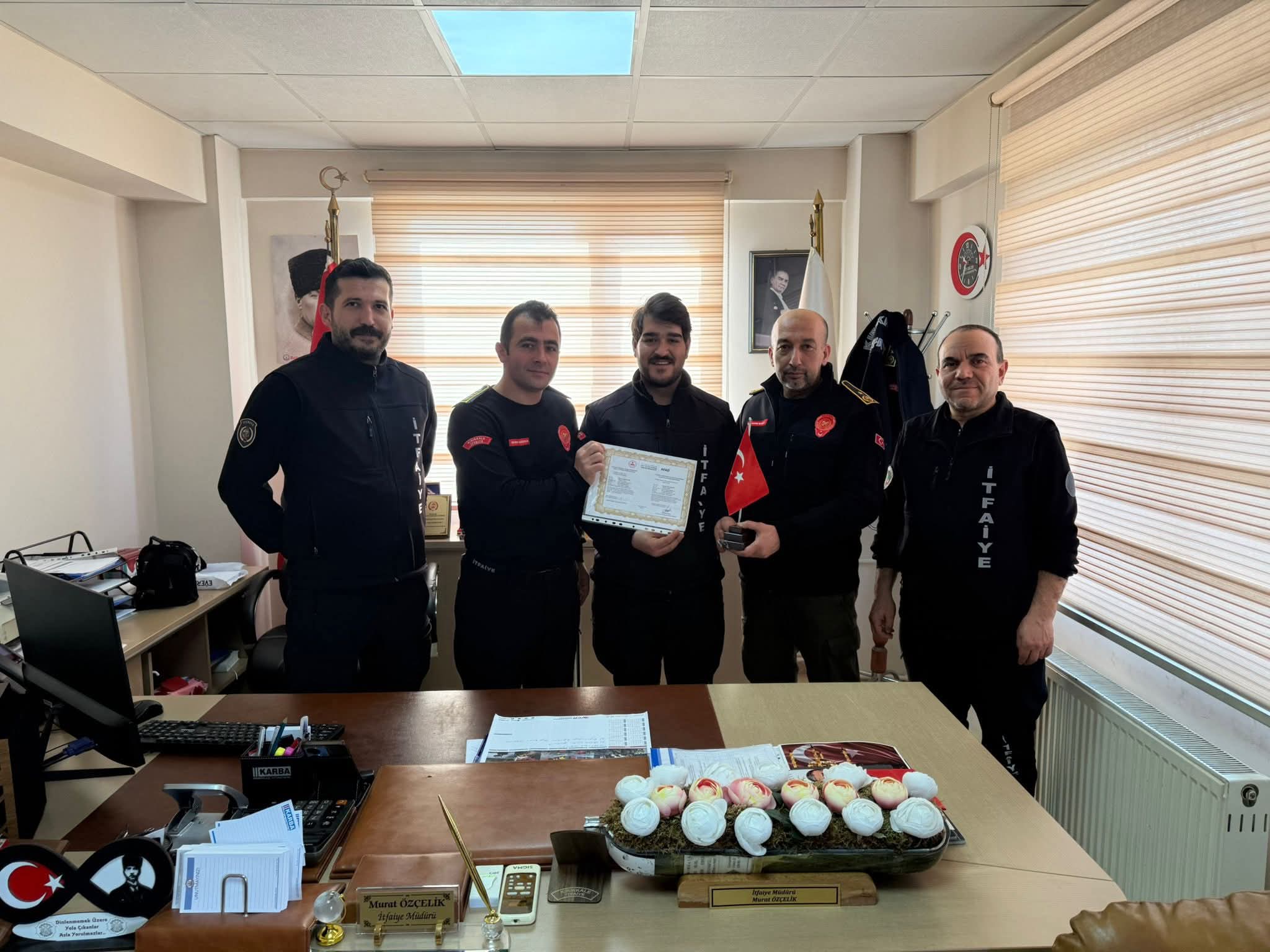 Kırıkkale Belediyesi İtfaiyesi'nden Büyük Başarı: Arama Kurtarma Ekibi Akredite Oldu 2 FB IMG 1771478698517