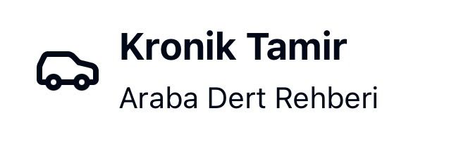 Arızayı Değil Nedeni Onarın: Kronik Tamir Farkı