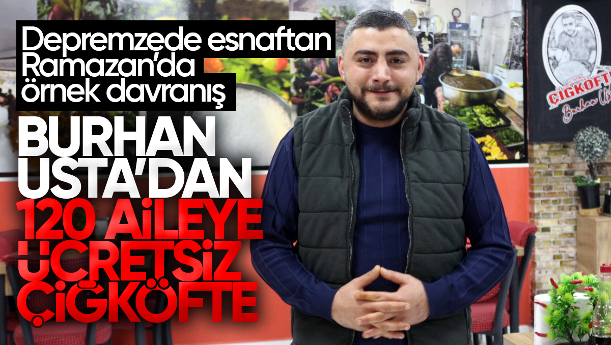 Kırıkkale’de Depremzede Esnaftan Ramazan’da Örnek Davranış: 120 Aileye Ücretsiz Çiğ Köfte