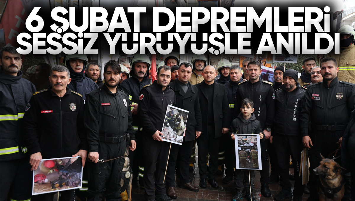 Kırıkkale’de 6 Şubat Depremleri Sessiz Yürüyüşle Anıldı