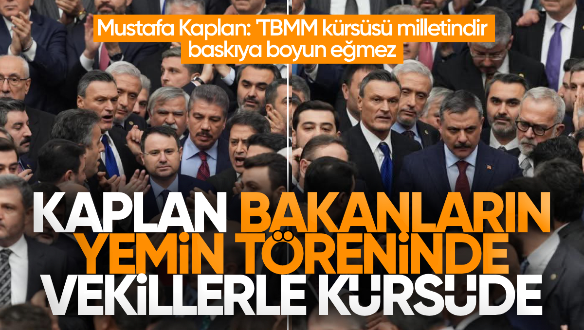 Mustafa Kaplan: ‘TBMM Kürsüsü Milletindir, Baskıya Boyun Eğmez’