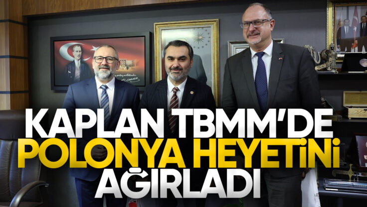 Mustafa Kaplan TBMM’de Polonya Heyetini Misafir Etti