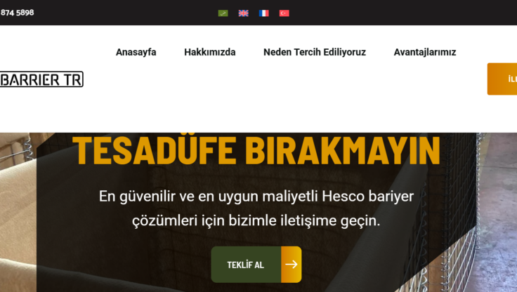 Hesco Bariyer Sistemlerinin Kullanım Alanları
