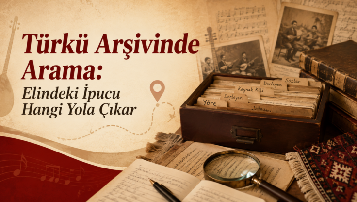Türkü Arşivinde Arama: Elindeki İpucu Hangi Yola Çıkar