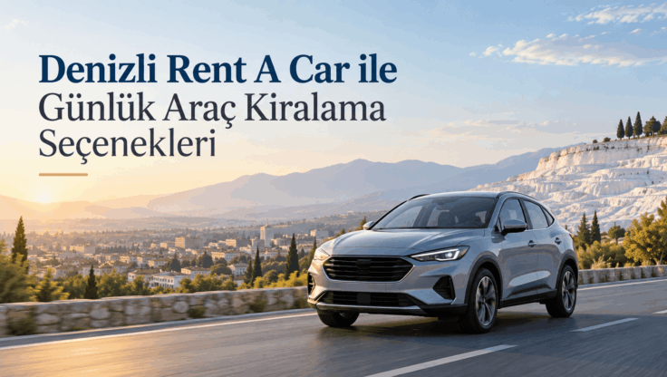 Denizli Rent A Car ile Günlük Araç Kiralama Seçenekleri