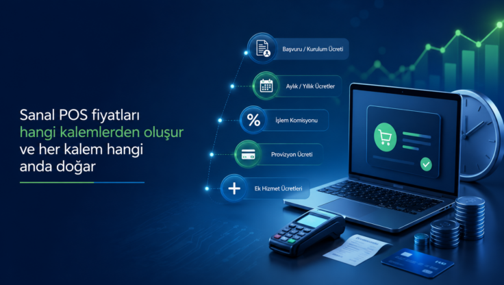 Sanal POS fiyatları hangi kalemlerden oluşur ve her kalem hangi anda doğar?