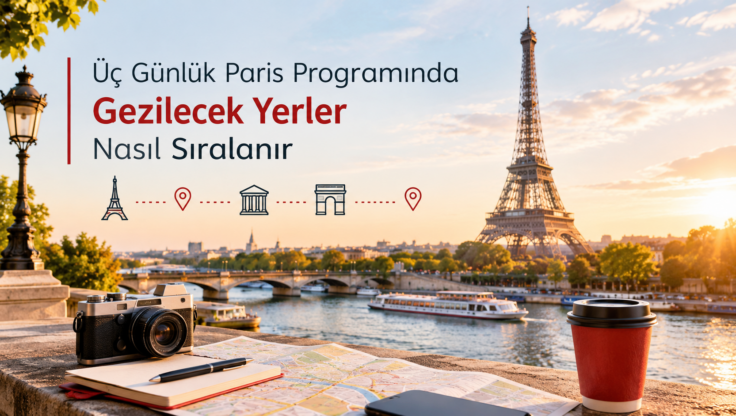 Üç Günlük Paris Programında Gezilecek Yerler Nasıl Sıralanır?