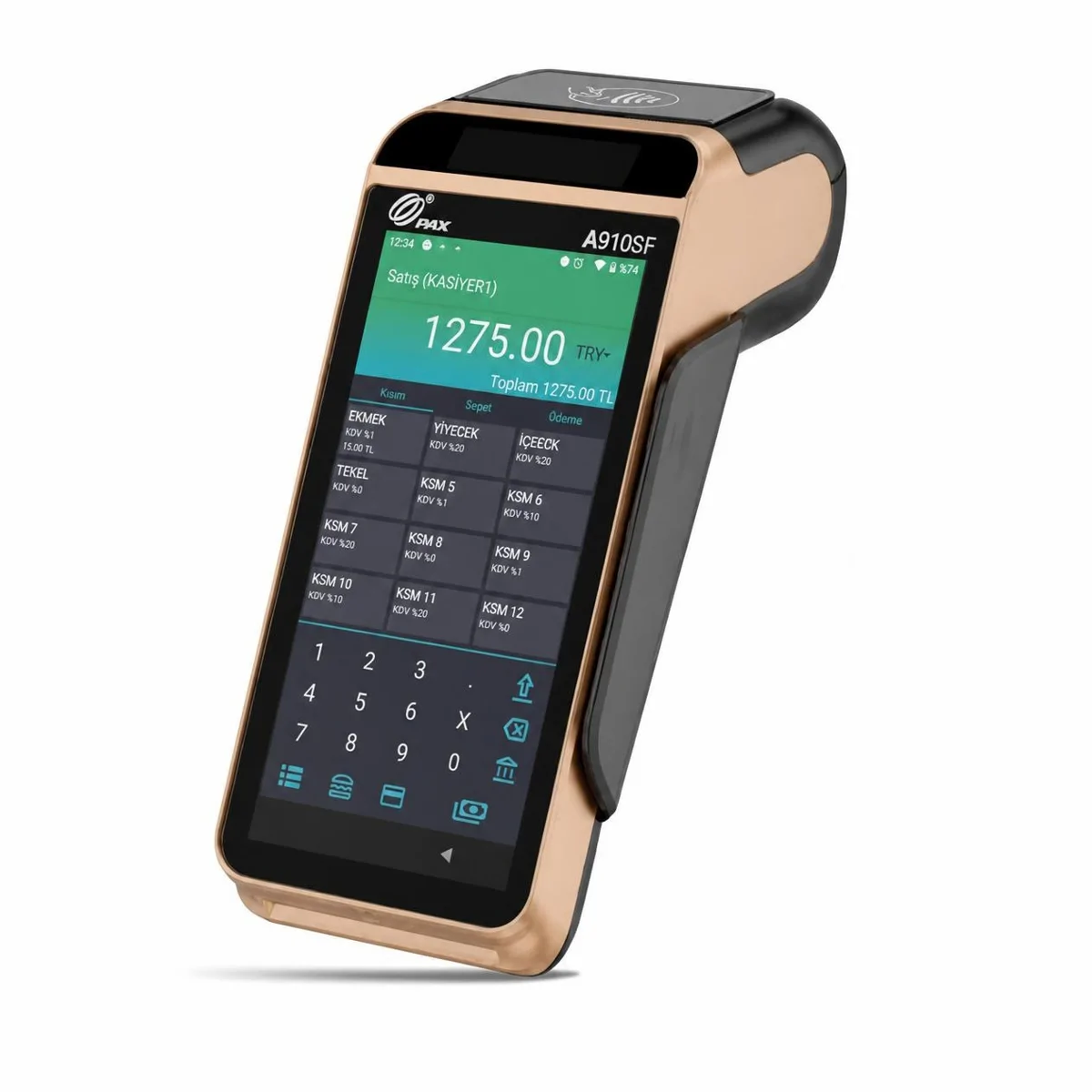 PAX A910SF Yazarkasa POS: İşletmenize Uygun Modeli Seçerken Bilmeniz Gerekenler 1 PAX A910SF Android Yazarkasa Pos 3