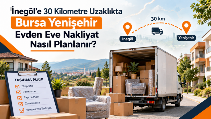 İnegöl’e 30 Kilometre Uzaklıkta Bursa Yenişehir Evden Eve Nakliyat Nasıl Planlanır?