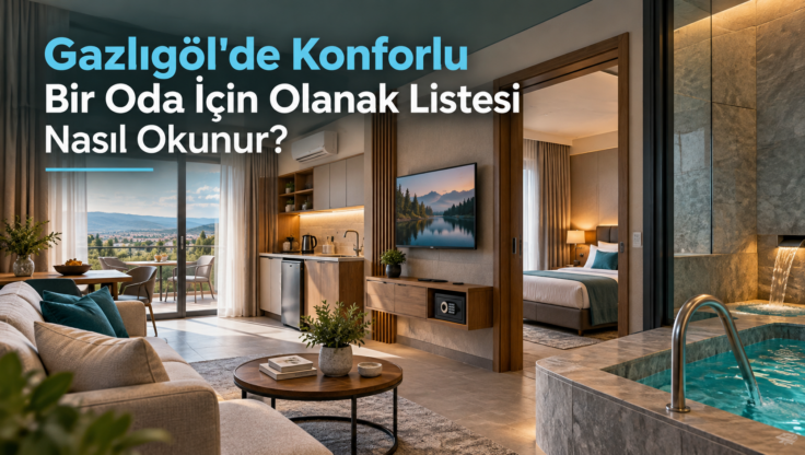 Gazlıgöl’de Konforlu Bir Oda İçin Olanak Listesi Nasıl Okunur?