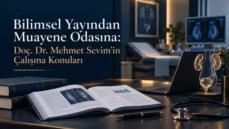 Bilimsel Yayından Muayene Odasına: Doç. Dr. Mehmet Sevim’in Çalışma Konuları