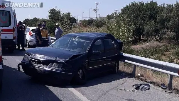 Kırıkkale’de Trafik Kazası: 8 Kişi Yaralandı