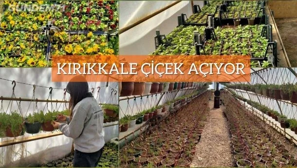 Kırıkkale Belediyesi Park Bahçeler Müdürlüğü Bahar Çalışmalarına Başladı