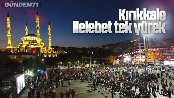 Kırıkkale’de 15 Temmuz Zaferi Kapsamında Şehitler Dualarla Yad Edildi
