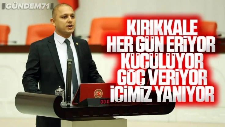 Ahmet Önal TBMM Genel Kurulu’nda Konuştu