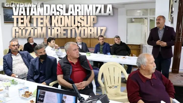 Osman Türkyılmaz, Halk Günü Toplantılarına Devam Ediyor