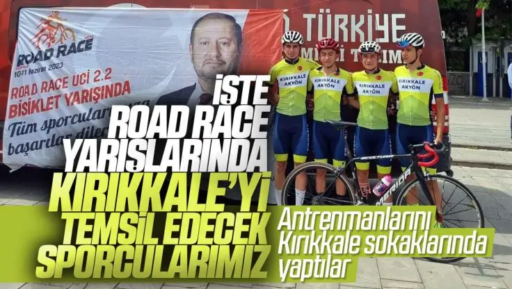 Road Race UCI 2.2 Bisiklet Yol Yarışlarında Kırıkkale’de Yarışıyor