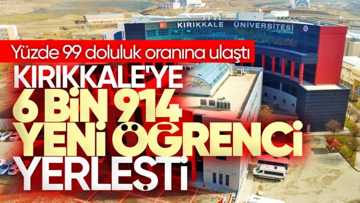 Kırıkkale Üniversitesi’ne 6 bin 914 Yeni Öğrenci Yerleşti