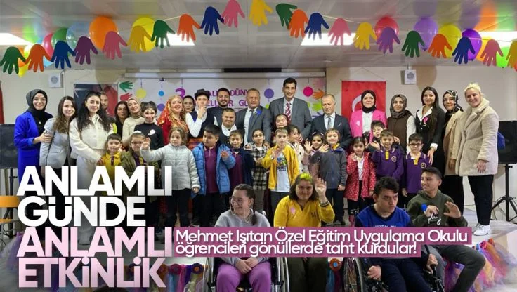 Kırıkkale Mehmet Işıtan Özel Eğitim Uygulama Okulu ‘3 Aralık Dünya Engelliler Günü’ Etkinliği Düzenledi