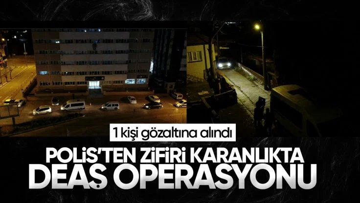 Kırıkkale’de Polis Ekiplerinden DEAŞ Operasyonu: 1 Gözaltı
