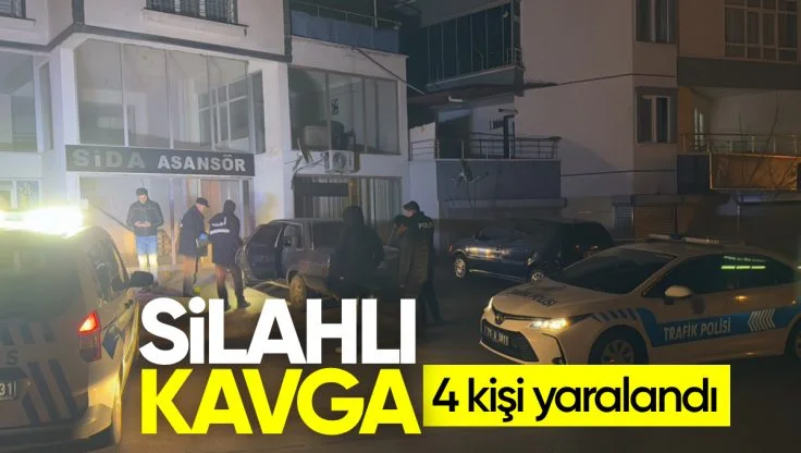 Kırıkkale’de Silahlı Kavga: 4 Kişi Yaralandı