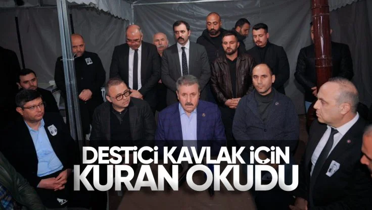 BBP Genel Başkanı Mustafa Destici Pevrul Kavlak’ın Kırıkkale’de Ailesine Taziye Ziyaretinde Bulundu